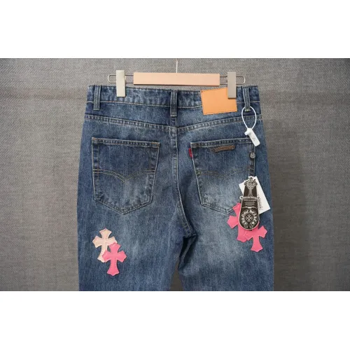 Cheap Chrome Hearts Jeans For Men #1430789 Replica Wholesale [$56.00 USD] [ITEM#1430789] on Replica Chrome Hearts Jeans