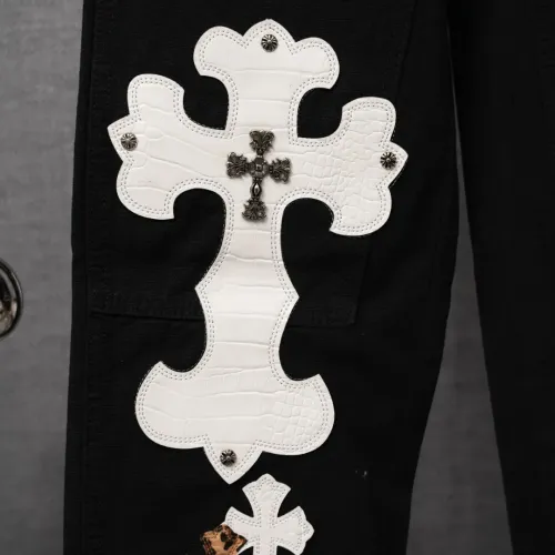 Cheap Chrome Hearts Jeans For Men #1430794 Replica Wholesale [$56.00 USD] [ITEM#1430794] on Replica Chrome Hearts Jeans