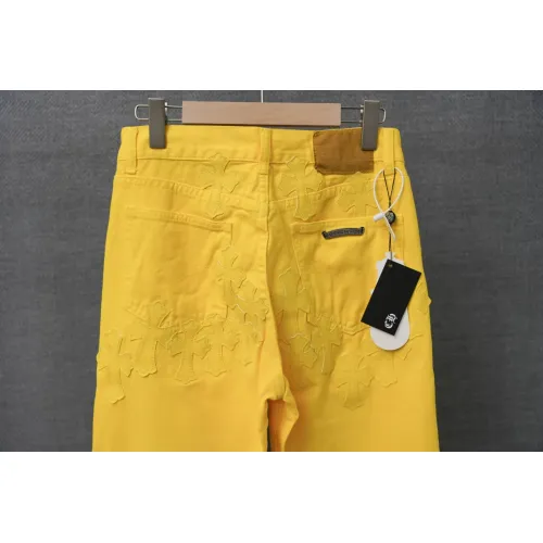 Cheap Chrome Hearts Jeans For Men #1430797 Replica Wholesale [$56.00 USD] [ITEM#1430797] on Replica Chrome Hearts Jeans