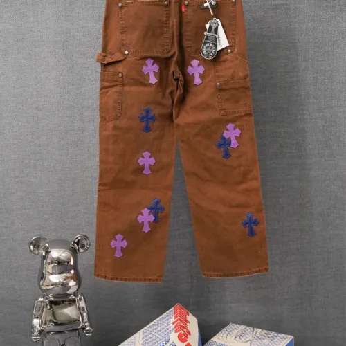 Cheap Chrome Hearts Jeans For Men #1430811 Replica Wholesale [$60.00 USD] [ITEM#1430811] on Replica Chrome Hearts Jeans