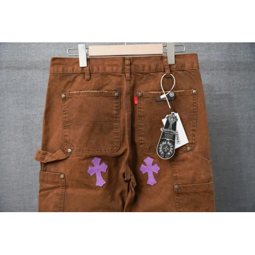 Cheap Chrome Hearts Jeans For Men #1430811 Replica Wholesale [$60.00 USD] [ITEM#1430811] on Replica Chrome Hearts Jeans