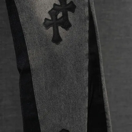 Cheap Chrome Hearts Jeans For Men #1430814 Replica Wholesale [$52.00 USD] [ITEM#1430814] on Replica Chrome Hearts Jeans