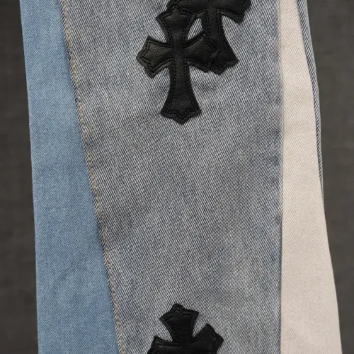Cheap Chrome Hearts Jeans For Men #1430816 Replica Wholesale [$52.00 USD] [ITEM#1430816] on Replica Chrome Hearts Jeans