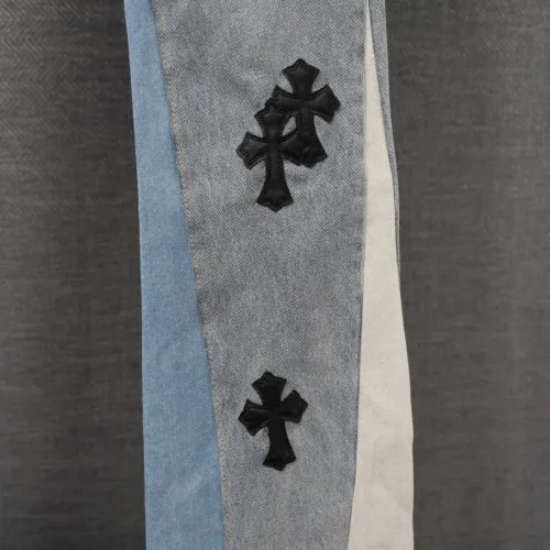 Cheap Chrome Hearts Jeans For Men #1430816 Replica Wholesale [$52.00 USD] [ITEM#1430816] on Replica Chrome Hearts Jeans