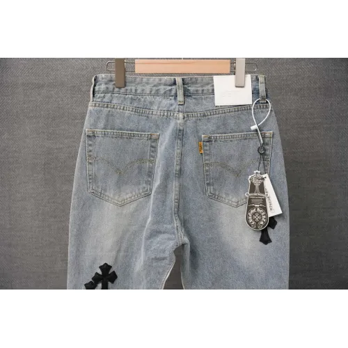Cheap Chrome Hearts Jeans For Men #1430816 Replica Wholesale [$52.00 USD] [ITEM#1430816] on Replica Chrome Hearts Jeans