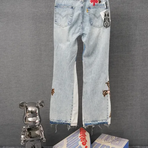 Cheap Chrome Hearts Jeans For Men #1430817 Replica Wholesale [$56.00 USD] [ITEM#1430817] on Replica Chrome Hearts Jeans