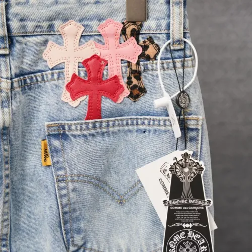 Cheap Chrome Hearts Jeans For Men #1430817 Replica Wholesale [$56.00 USD] [ITEM#1430817] on Replica Chrome Hearts Jeans