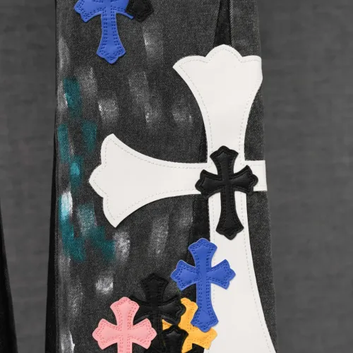 Cheap Chrome Hearts Jeans For Men #1430819 Replica Wholesale [$68.00 USD] [ITEM#1430819] on Replica Chrome Hearts Jeans