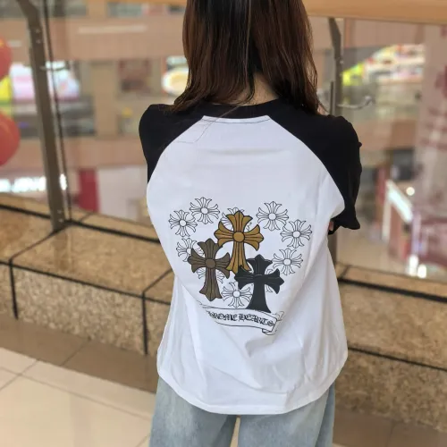Cheap Chrome Hearts T-Shirts Long Sleeved For Unisex #1430821 Replica Wholesale [$38.00 USD] [ITEM#1430821] on Replica Chrome Hearts T-Shirts