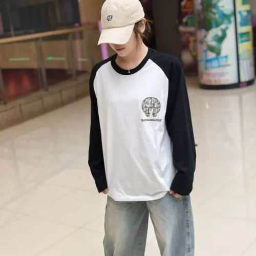 Cheap Chrome Hearts T-Shirts Long Sleeved For Unisex #1430823 Replica Wholesale [$38.00 USD] [ITEM#1430823] on Replica Chrome Hearts T-Shirts