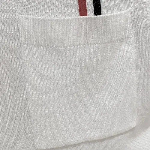 Cheap Thom Browne TB T-Shirts Short Sleeved For Men #1430848 Replica Wholesale [$56.00 USD] [ITEM#1430848] on Replica Thom Browne TB T-Shirts