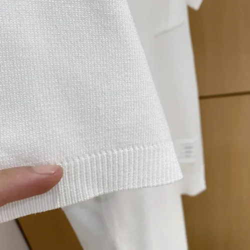 Cheap Thom Browne TB T-Shirts Short Sleeved For Men #1430848 Replica Wholesale [$56.00 USD] [ITEM#1430848] on Replica Thom Browne TB T-Shirts