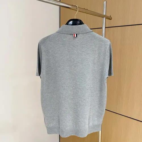Cheap Thom Browne TB T-Shirts Short Sleeved For Men #1430849 Replica Wholesale [$56.00 USD] [ITEM#1430849] on Replica Thom Browne TB T-Shirts