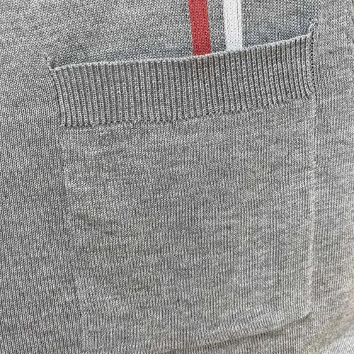 Cheap Thom Browne TB T-Shirts Short Sleeved For Men #1430849 Replica Wholesale [$56.00 USD] [ITEM#1430849] on Replica Thom Browne TB T-Shirts