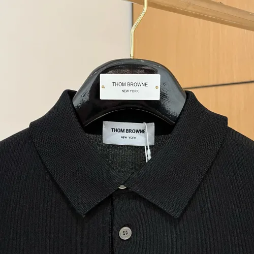 Cheap Thom Browne TB T-Shirts Short Sleeved For Men #1430856 Replica Wholesale [$56.00 USD] [ITEM#1430856] on Replica Thom Browne TB T-Shirts