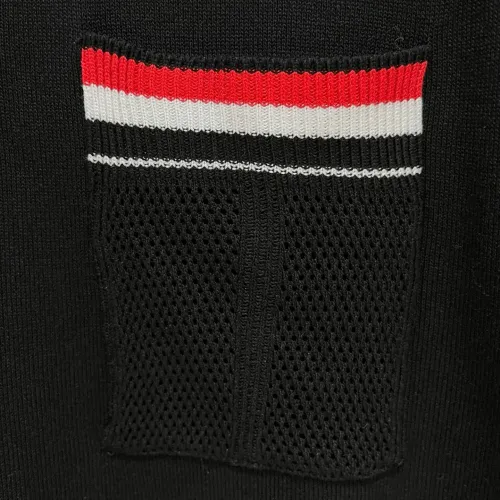 Cheap Thom Browne TB T-Shirts Short Sleeved For Men #1430856 Replica Wholesale [$56.00 USD] [ITEM#1430856] on Replica Thom Browne TB T-Shirts