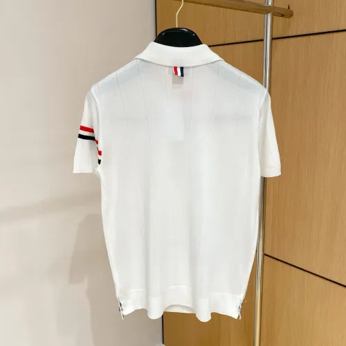 Cheap Thom Browne TB T-Shirts Short Sleeved For Men #1430857 Replica Wholesale [$56.00 USD] [ITEM#1430857] on Replica Thom Browne TB T-Shirts