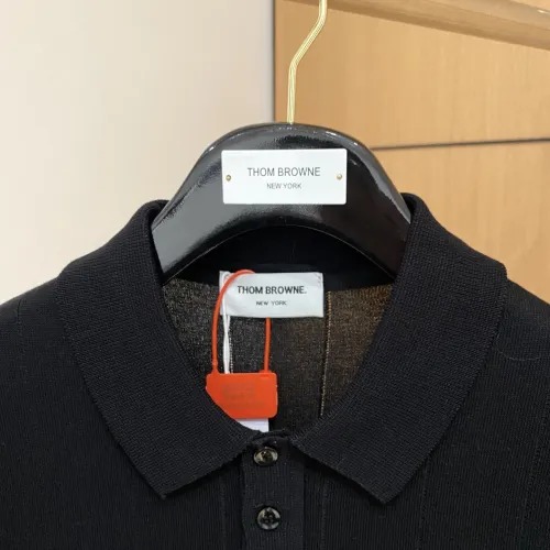 Cheap Thom Browne TB T-Shirts Short Sleeved For Men #1430858 Replica Wholesale [$56.00 USD] [ITEM#1430858] on Replica Thom Browne TB T-Shirts