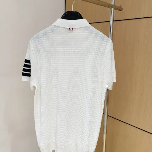 Cheap Thom Browne TB T-Shirts Short Sleeved For Men #1430859 Replica Wholesale [$56.00 USD] [ITEM#1430859] on Replica Thom Browne TB T-Shirts