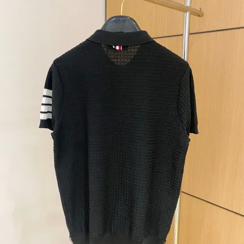 Cheap Thom Browne TB T-Shirts Short Sleeved For Men #1430860 Replica Wholesale [$56.00 USD] [ITEM#1430860] on Replica Thom Browne TB T-Shirts