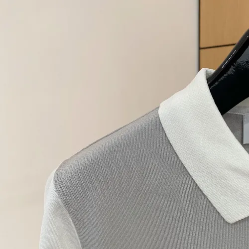 Cheap Thom Browne TB T-Shirts Short Sleeved For Men #1430864 Replica Wholesale [$56.00 USD] [ITEM#1430864] on Replica Thom Browne TB T-Shirts