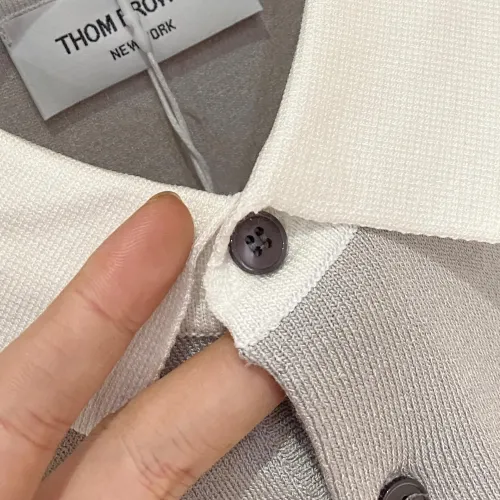 Cheap Thom Browne TB T-Shirts Short Sleeved For Men #1430864 Replica Wholesale [$56.00 USD] [ITEM#1430864] on Replica Thom Browne TB T-Shirts