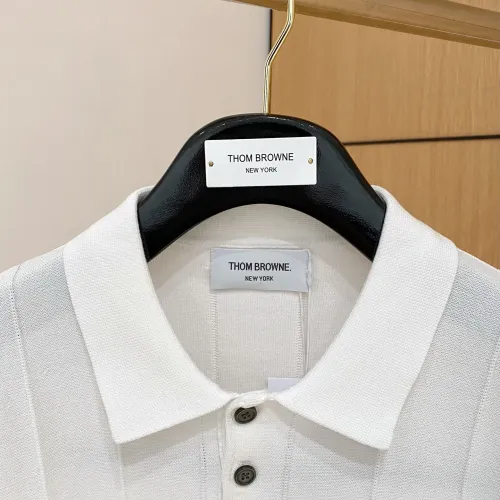 Cheap Thom Browne TB T-Shirts Short Sleeved For Men #1430869 Replica Wholesale [$56.00 USD] [ITEM#1430869] on Replica Thom Browne TB T-Shirts