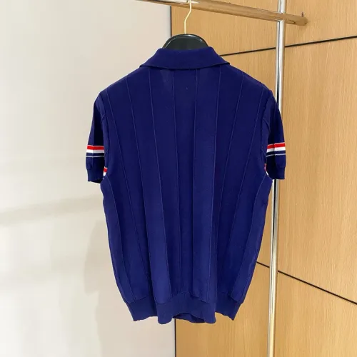 Cheap Thom Browne TB T-Shirts Short Sleeved For Men #1430870 Replica Wholesale [$56.00 USD] [ITEM#1430870] on Replica Thom Browne TB T-Shirts