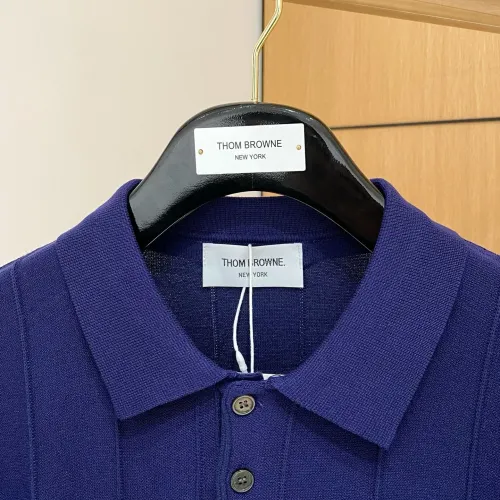 Cheap Thom Browne TB T-Shirts Short Sleeved For Men #1430870 Replica Wholesale [$56.00 USD] [ITEM#1430870] on Replica Thom Browne TB T-Shirts