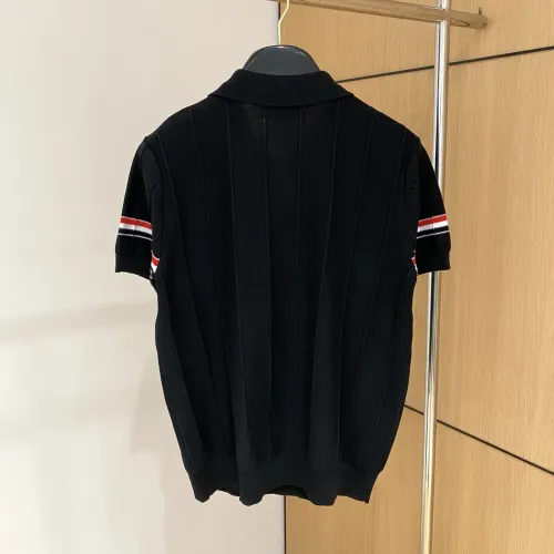 Cheap Thom Browne TB T-Shirts Short Sleeved For Men #1430871 Replica Wholesale [$56.00 USD] [ITEM#1430871] on Replica Thom Browne TB T-Shirts