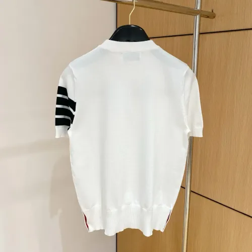 Cheap Thom Browne TB T-Shirts Short Sleeved For Men #1430874 Replica Wholesale [$52.00 USD] [ITEM#1430874] on Replica Thom Browne TB T-Shirts