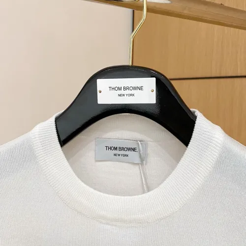 Cheap Thom Browne TB T-Shirts Short Sleeved For Men #1430874 Replica Wholesale [$52.00 USD] [ITEM#1430874] on Replica Thom Browne TB T-Shirts