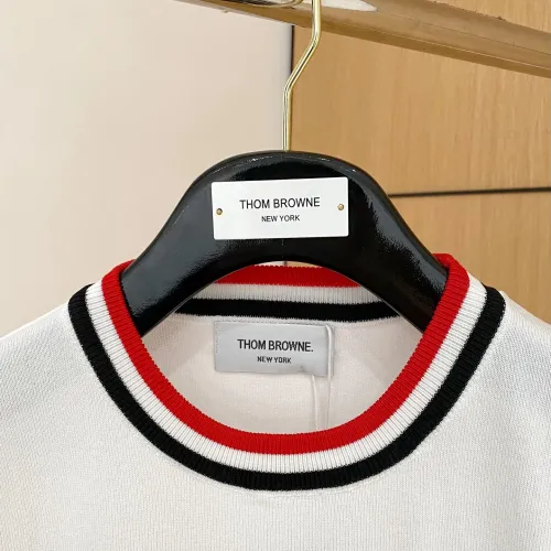 Cheap Thom Browne TB T-Shirts Short Sleeved For Men #1430880 Replica Wholesale [$52.00 USD] [ITEM#1430880] on Replica Thom Browne TB T-Shirts