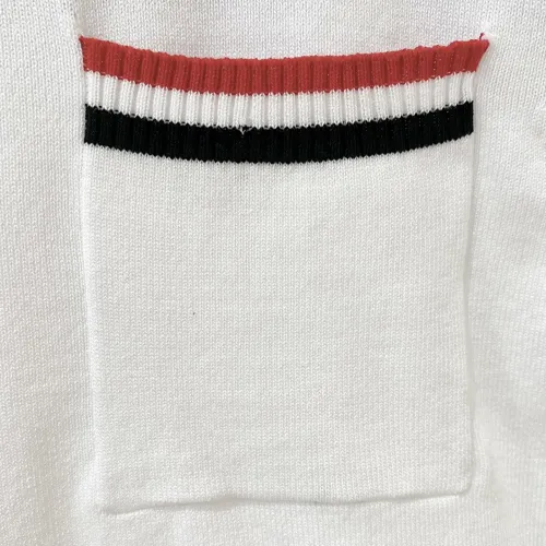Cheap Thom Browne TB T-Shirts Short Sleeved For Men #1430880 Replica Wholesale [$52.00 USD] [ITEM#1430880] on Replica Thom Browne TB T-Shirts