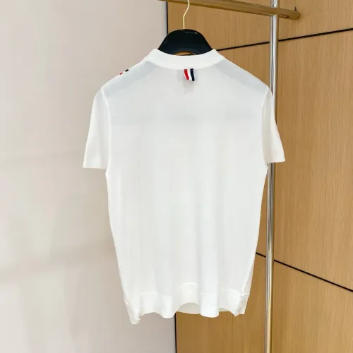 Cheap Thom Browne TB T-Shirts Short Sleeved For Men #1430883 Replica Wholesale [$52.00 USD] [ITEM#1430883] on Replica Thom Browne TB T-Shirts