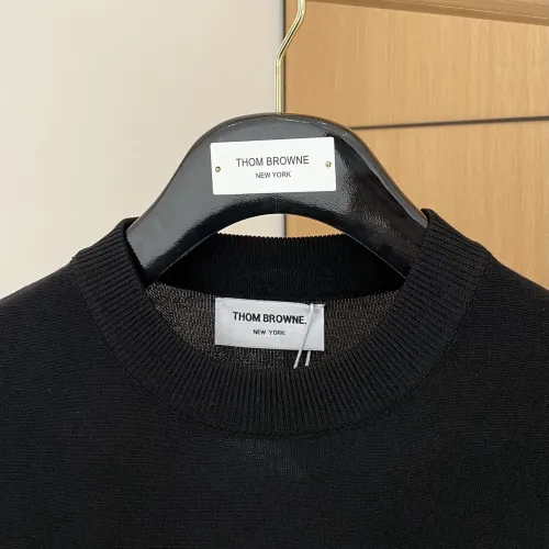 Cheap Thom Browne TB T-Shirts Short Sleeved For Men #1430884 Replica Wholesale [$52.00 USD] [ITEM#1430884] on Replica Thom Browne TB T-Shirts