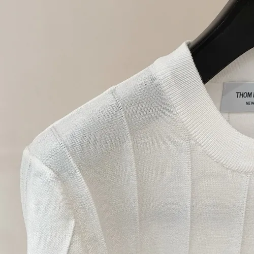 Cheap Thom Browne TB T-Shirts Short Sleeved For Men #1430885 Replica Wholesale [$52.00 USD] [ITEM#1430885] on Replica Thom Browne TB T-Shirts