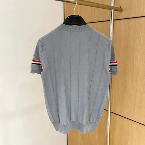 Cheap Thom Browne TB T-Shirts Short Sleeved For Men #1430887 Replica Wholesale [$52.00 USD] [ITEM#1430887] on Replica Thom Browne TB T-Shirts