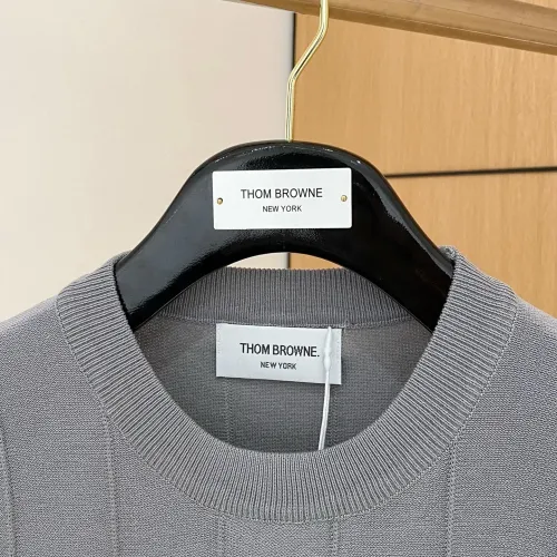 Cheap Thom Browne TB T-Shirts Short Sleeved For Men #1430887 Replica Wholesale [$52.00 USD] [ITEM#1430887] on Replica Thom Browne TB T-Shirts