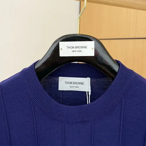 Cheap Thom Browne TB T-Shirts Short Sleeved For Men #1430888 Replica Wholesale [$52.00 USD] [ITEM#1430888] on Replica Thom Browne TB T-Shirts