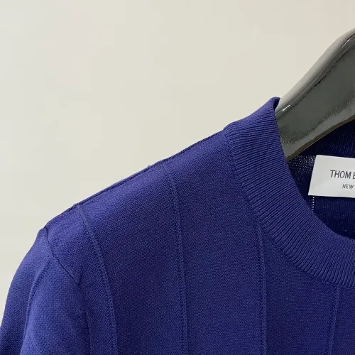 Cheap Thom Browne TB T-Shirts Short Sleeved For Men #1430888 Replica Wholesale [$52.00 USD] [ITEM#1430888] on Replica Thom Browne TB T-Shirts