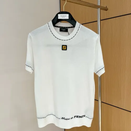 Cheap Fendi T-Shirts Short Sleeved For Men #1430909 Replica Wholesale [$52.00 USD] [ITEM#1430909] on Replica Fendi T-Shirts