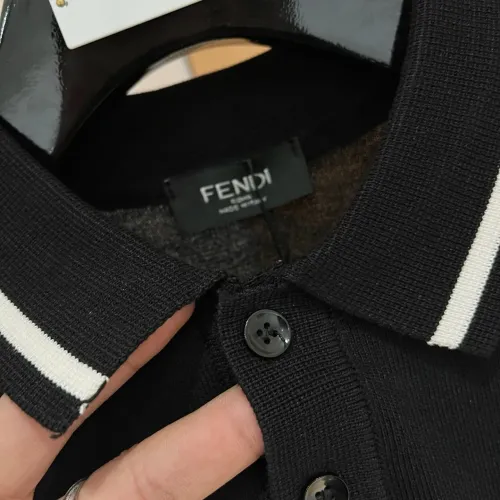 Cheap Fendi T-Shirts Short Sleeved For Men #1430913 Replica Wholesale [$56.00 USD] [ITEM#1430913] on Replica Fendi T-Shirts