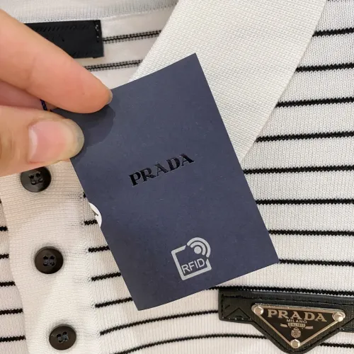 Cheap Prada T-Shirts Short Sleeved For Men #1430946 Replica Wholesale [$56.00 USD] [ITEM#1430946] on Replica Prada T-Shirts