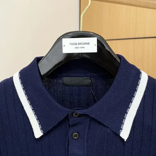 Cheap Prada T-Shirts Short Sleeved For Men #1430956 Replica Wholesale [$56.00 USD] [ITEM#1430956] on Replica Prada T-Shirts