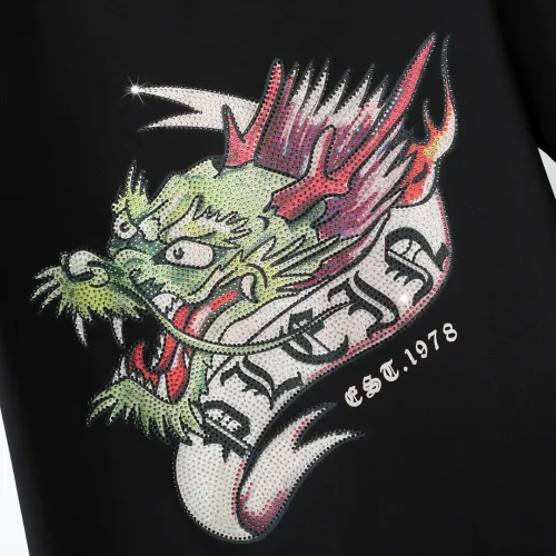 Cheap Philipp Plein PP T-Shirts Short Sleeved For Men #1431037 Replica Wholesale [$27.00 USD] [ITEM#1431037] on Replica Philipp Plein PP T-Shirts