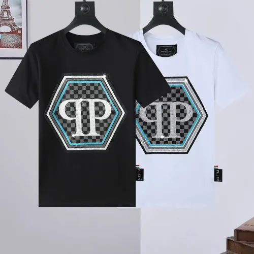 Cheap Philipp Plein PP T-Shirts Short Sleeved For Men #1431051 Replica Wholesale [$27.00 USD] [ITEM#1431051] on Replica Philipp Plein PP T-Shirts