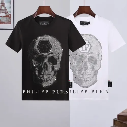 Cheap Philipp Plein PP T-Shirts Short Sleeved For Men #1431057 Replica Wholesale [$27.00 USD] [ITEM#1431057] on Replica Philipp Plein PP T-Shirts