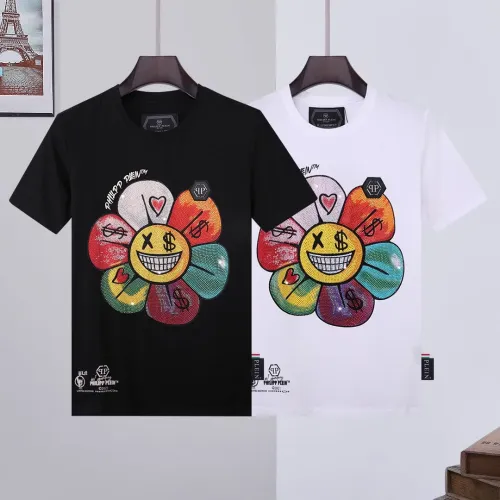 Cheap Philipp Plein PP T-Shirts Short Sleeved For Men #1431062 Replica Wholesale [$27.00 USD] [ITEM#1431062] on Replica Philipp Plein PP T-Shirts