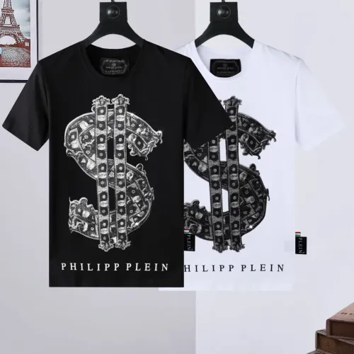 Cheap Philipp Plein PP T-Shirts Short Sleeved For Men #1431066 Replica Wholesale [$27.00 USD] [ITEM#1431066] on Replica Philipp Plein PP T-Shirts